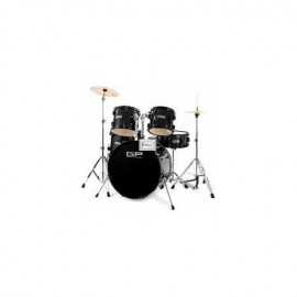 Bateria Junior Princess Drum Set Black metalic - Envío Gratuito