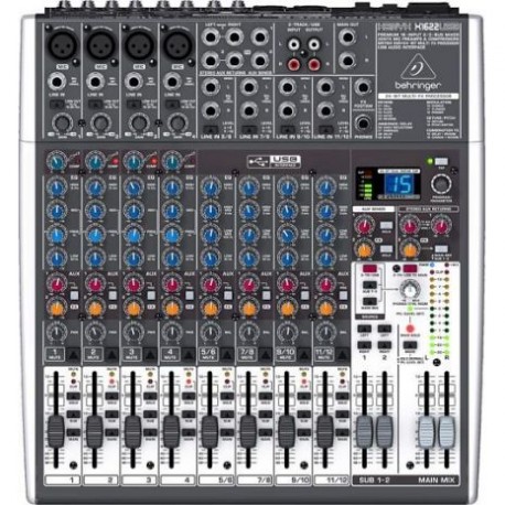 Mezcladora 16 canales Behringer X1622USB - Envío Gratuito