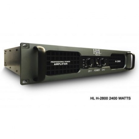 Amplificador HL H-2800 2400 watts - Envío Gratuito