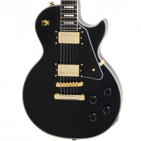 Guitarra Epiphone Les Paul Custom Pro Negra - Envío Gratuito