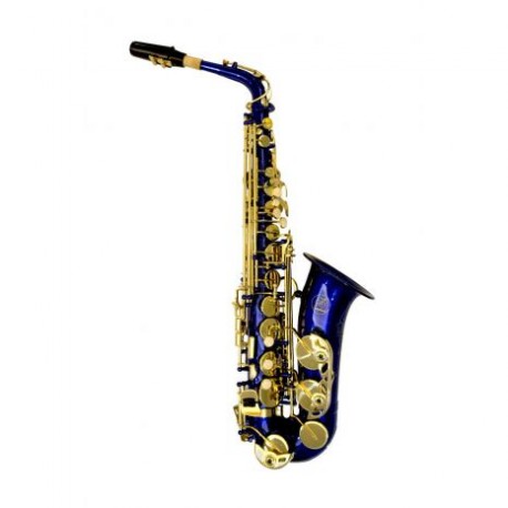 Saxofon Alto Symphonic SAL1007 Azul - Envío Gratuito