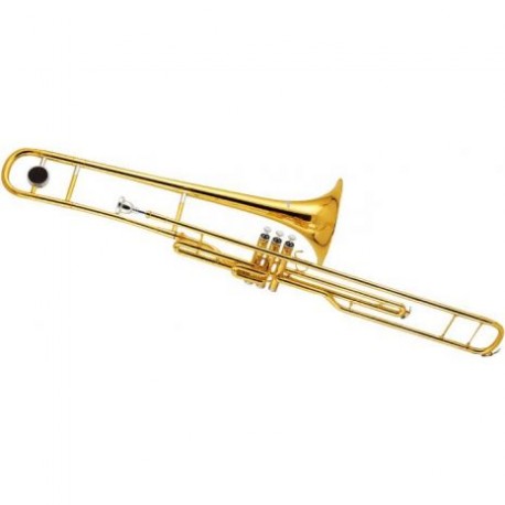 Trombon De Embolos En /Bb / Laqueado Sl-900l - Envío Gratuito