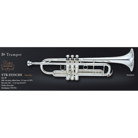 Trompeta Yamaha YTR9335CHS Artist Chicago Serie Xeno en Bb - Envío Gratuito