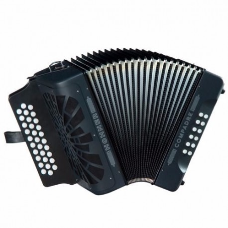 Acordeon Hohner Compadre, Diat Sol-Do-Fa A4822S - Envío Gratuito