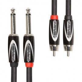 Cable Dual Plug a RCA Roland RCC-10-2R28 de 3 metros - Envío Gratuito