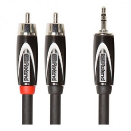 Cable Dos RCA a Miniplug Roland RCC-10-352R de 3 metros - Envío Gratuito