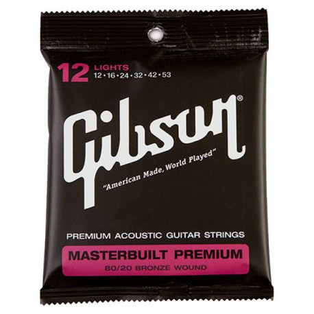 Juego de Cuerdas Gibson Sag-BRS12 - Envío Gratuito