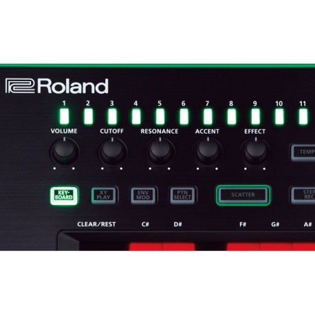 sintetizador bajo roland tb 3