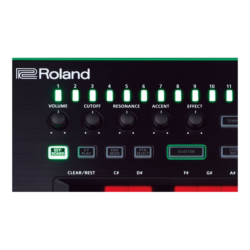 sintetizador bajo roland tb 3