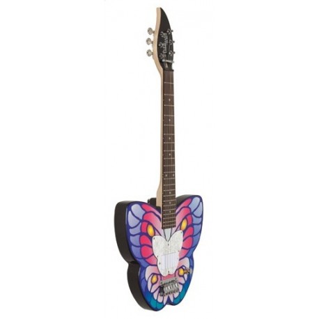 Paquete Guitarra Eléctrica Daisy Rock 14-7012 Forma De Mariposa. - Envío Gratuito