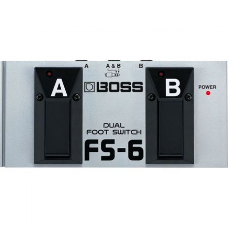 Pedal Boss Doble Foot Switch FS-6 - Envío Gratuito