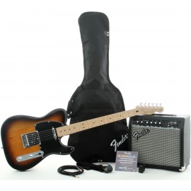 Paquete De Guitarra Fender Telecaster y Amplificador 15G - Envío Gratuito