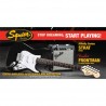 Paq. Guit. Elect. Fender PK STRAT BLK 10G 120V