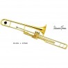 Trombon De Embolos En Tono De Si
