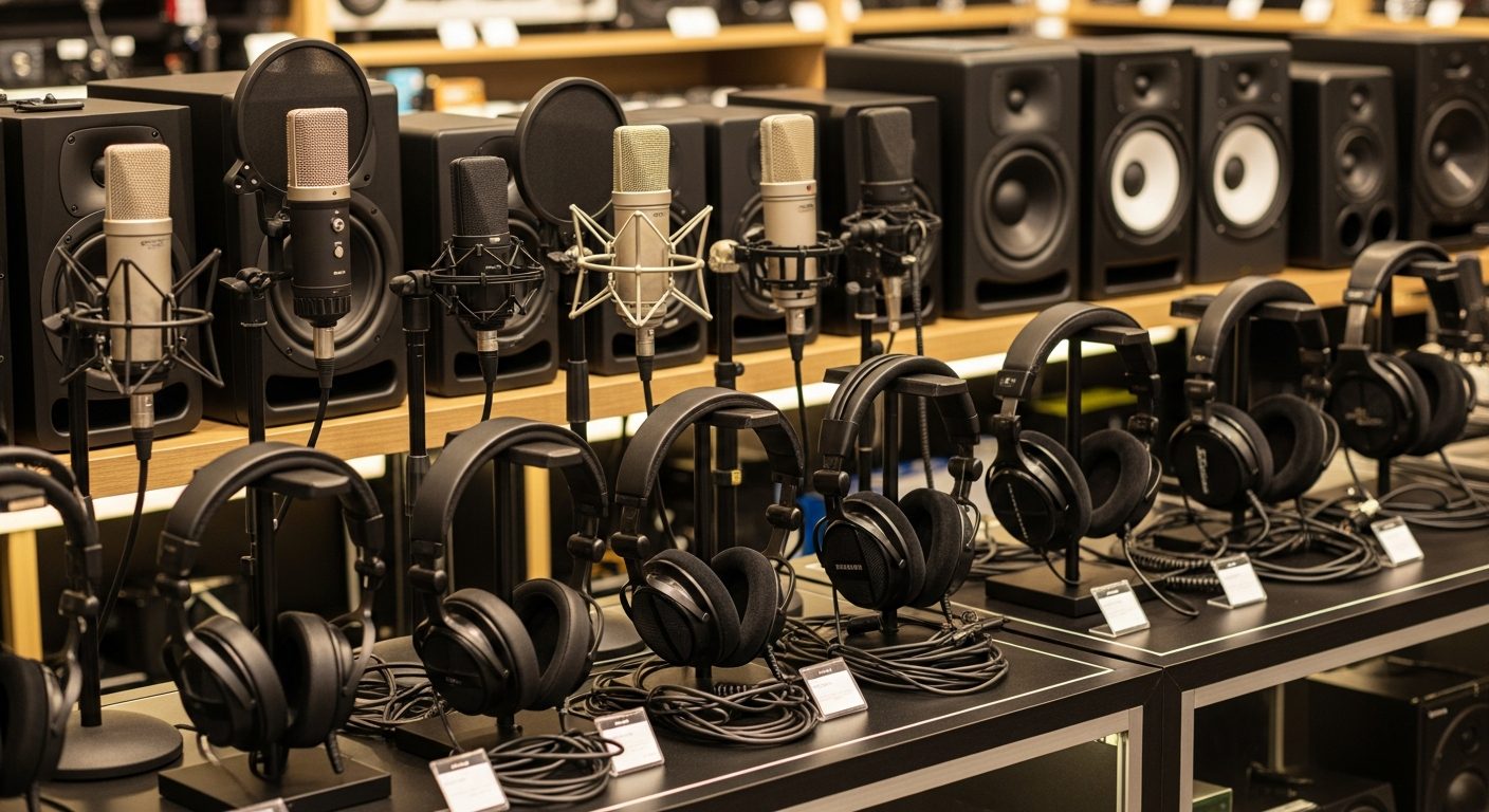 Equipo de audio con envío a domicilio